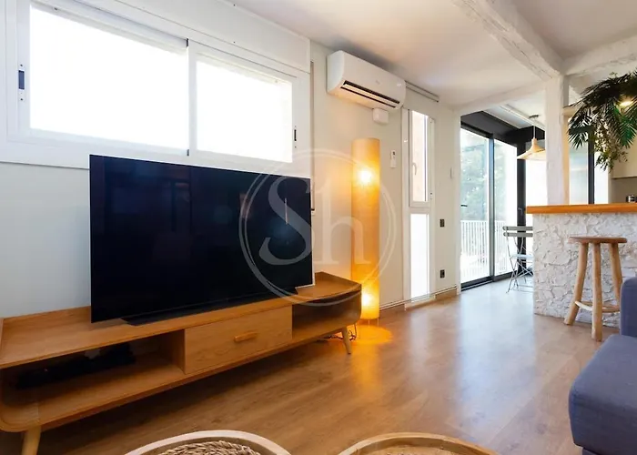 Comodo Cerca De Park Gueell Appartement